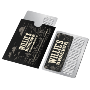 Willies Reserve Grinder Card with Sleeve